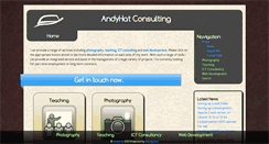 Desktop Screenshot of andyhat.co.uk